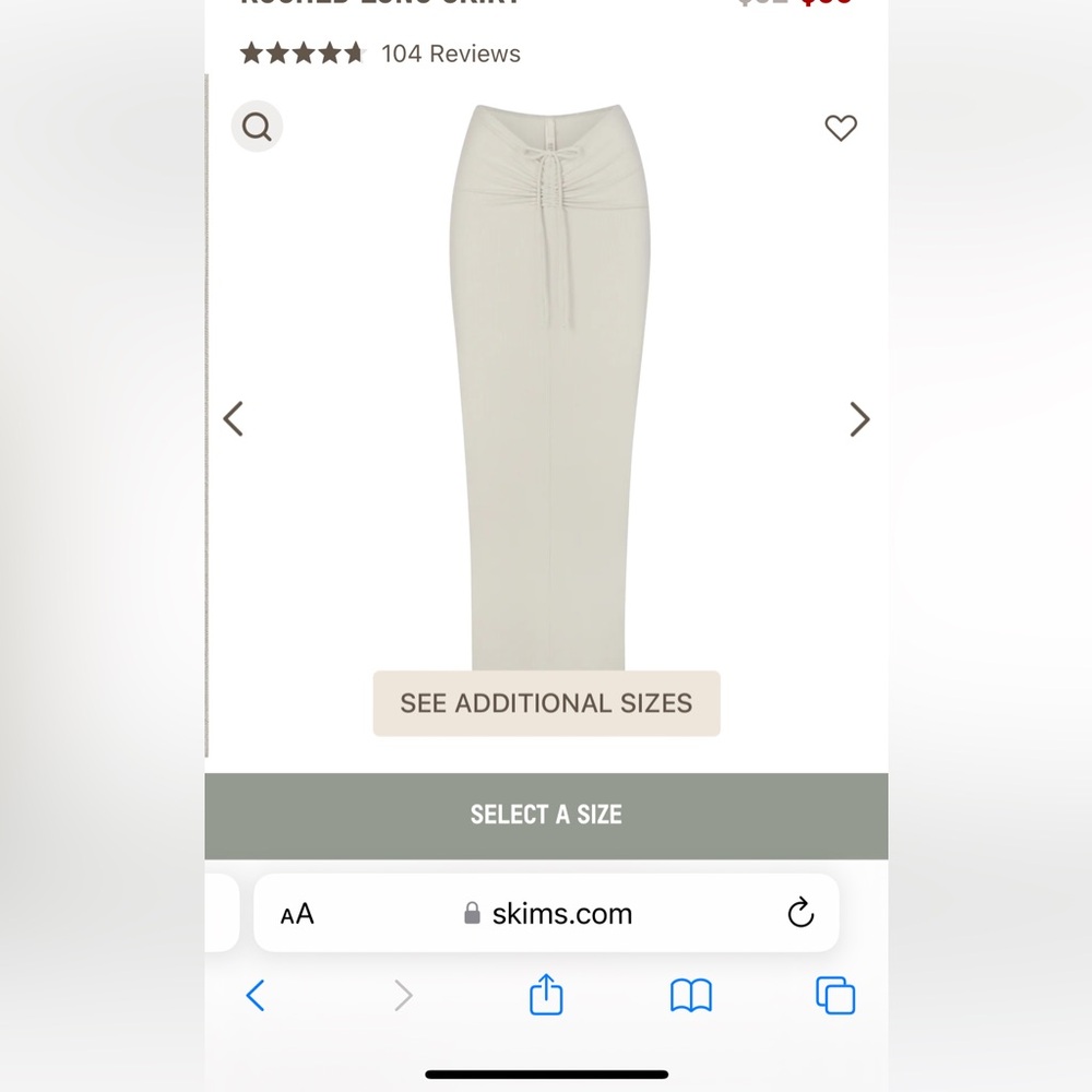 SKIMS soft lounge skirt and shirt set!